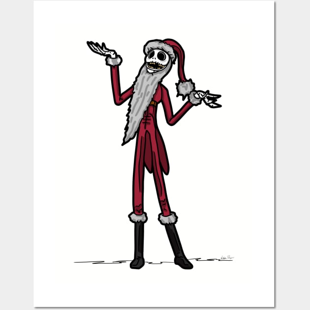 Sandy Claws Wall Art by Kitopher Designs